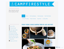 Tablet Screenshot of campfirestyle.com